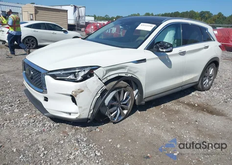 2020 Infiniti Qx50 Luxe z USA, uszkodzony, nr VIN 3PCAJ5M19LF111086